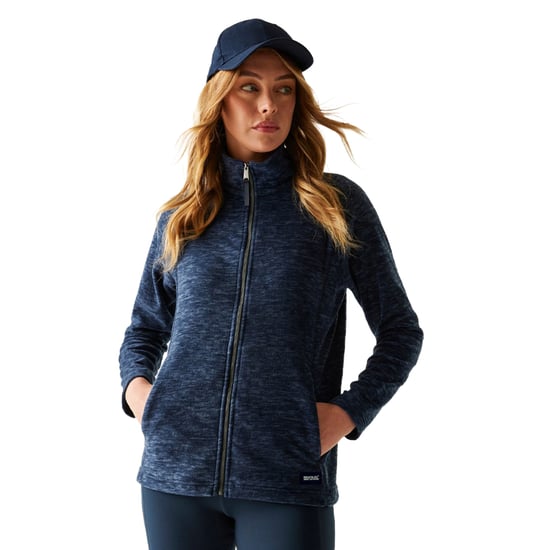 Regatta Dames/Dames Mayse Full Zip Fleecejack (Marine) - Image 6