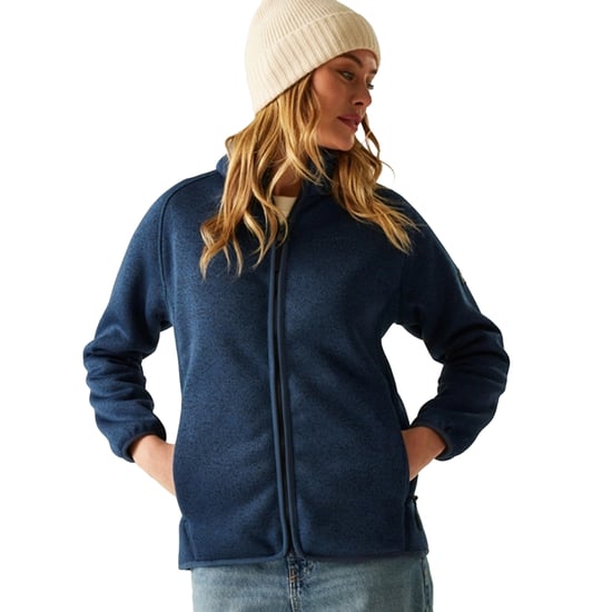 Regatta Dames/Dames Mellrey Full Zip Fleece (Marine) - Image 4