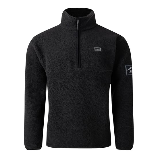 Dare 2B Heren Twin Tip Half Zip Fleecejack (Zwart) - Image 1