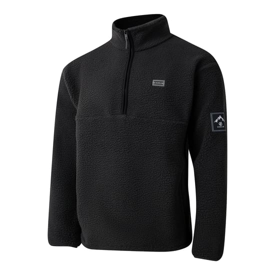 Dare 2B Heren Twin Tip Half Zip Fleecejack (Zwart) - Image 3