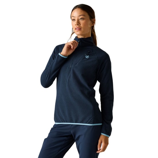 Dare 2B Dames/Dames Switch Up Fleece Top (Marine) - Image 4