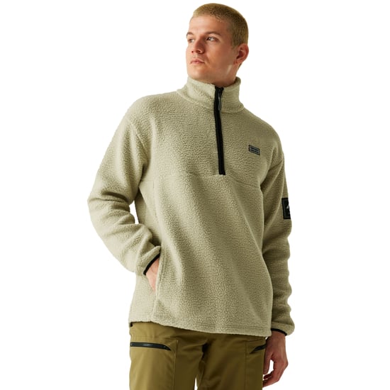 Dare 2B Heren Twin Tip Half Zip Fleecejack (Abbeystone) - Image 4