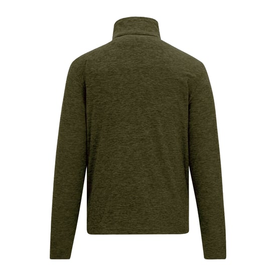 Regatta Heren Thompson Marl Half Zip Fleece Jacket (Olijf Nacht) - Image 2