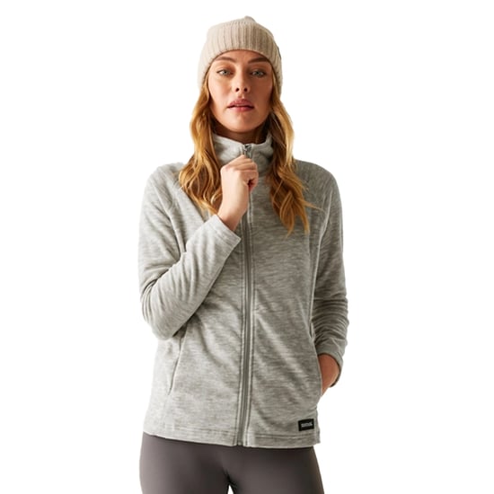 Regatta Dames/Dames Mayse Full Zip Fleecejack (Motregen) - Image 2
