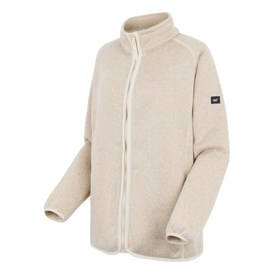 Regatta Dames/Dames Mellrey Full Zip Fleece (Lichte vanille) - Image 3