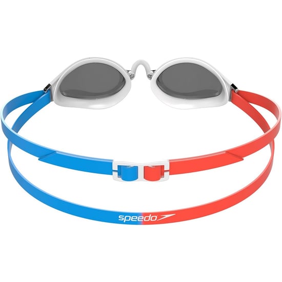 Speedo Unisex Fastskin Speedsocket 2 zwembril voor volwassenen (Blauw/rood) - Image 2