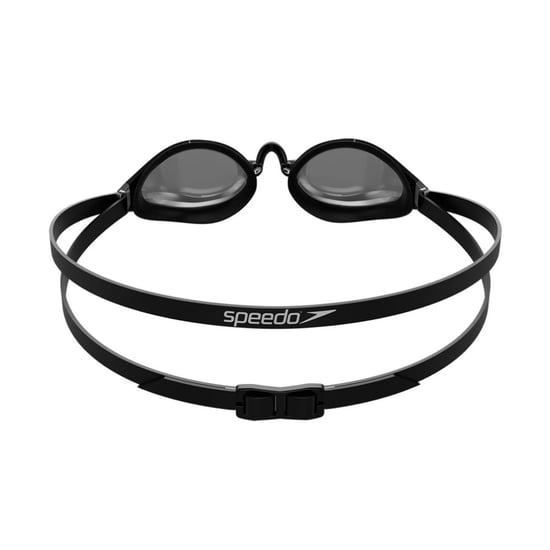 Speedo Unisex Fastskin Speedsocket 2 zwembril voor volwassenen (Zwart/Zilver) - Image 2