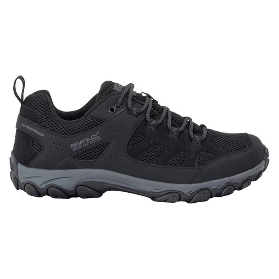 Regatta Heren Edgepoint IV Laag Loopschoenen (Zwart/Graniet) - Image 3