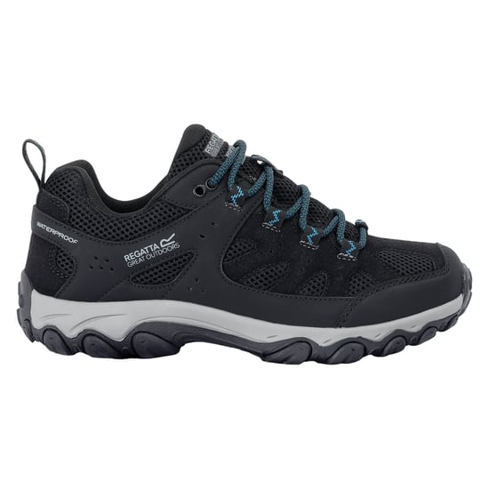 Regatta Dames/Dames Edgepoint IV Laag Loopschoenen (Zwart/stormblauw) - Image 1