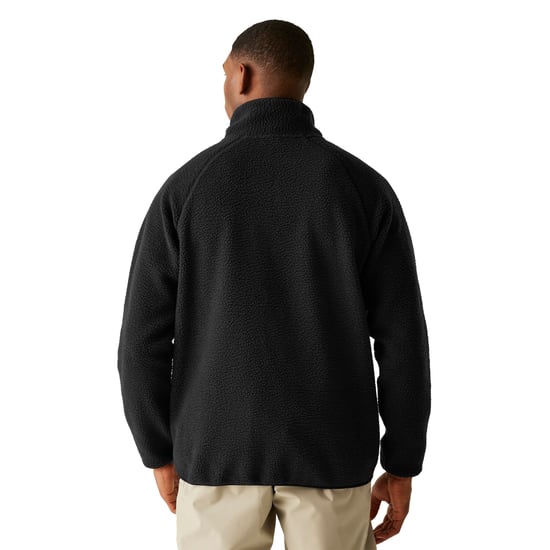 Dare 2B Heren Camber gerecycled polyester fleece (Zwart) - Image 5