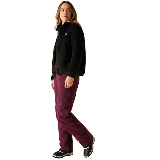 Dare 2B Dames/Dames Gnarly Fleece (Zwart) - Image 6
