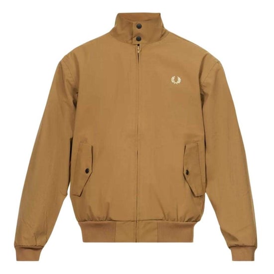 Fred Perry Gewatteerde jas met rits voor dames/dames (Bruin) - Image 1