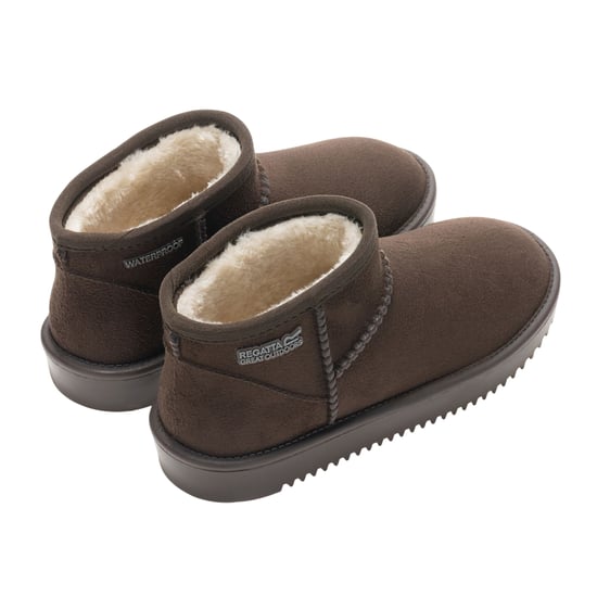 Regatta Risley Waterdichte Winterlaarzen voor Kinderen/Kinderen (Chocolade) - Image 2