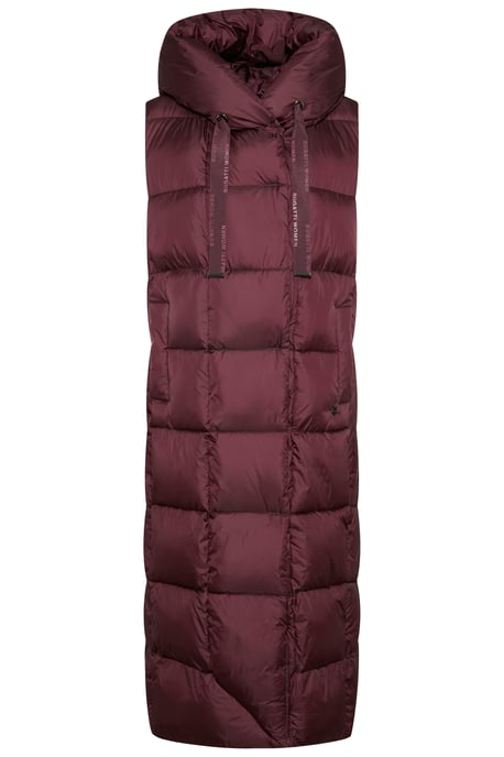 Bugatti Damen Gewatteerd vest met asymmetrisch silhouet - Image 3