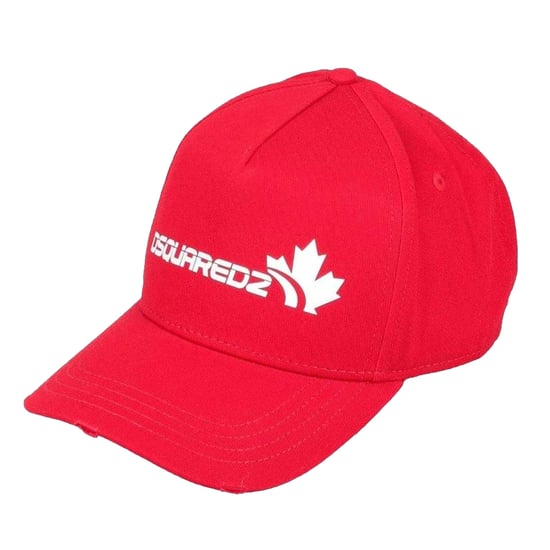 DSquared2 Family Logo Baseball Cap (Red/White) - Image 1