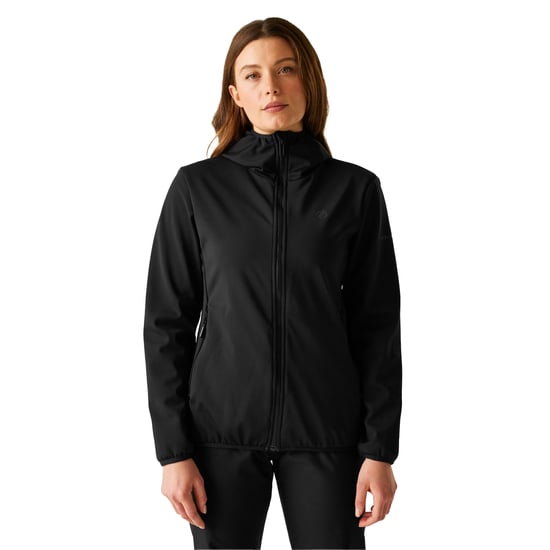 Dare 2B Dames/Dames Iced Soft Shell Jas (Zwart) - Image 4