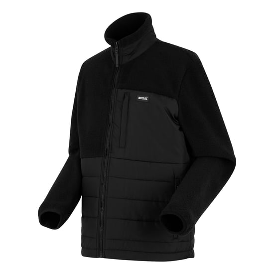 Regatta Heren Frankie Borg Full Zip Hybride Jas (Zwart) - Image 3