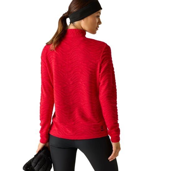 Dare 2B Dames Glamourize III Gequilte Halflange Rits Tussenlaag (Ware Rood) - Image 5