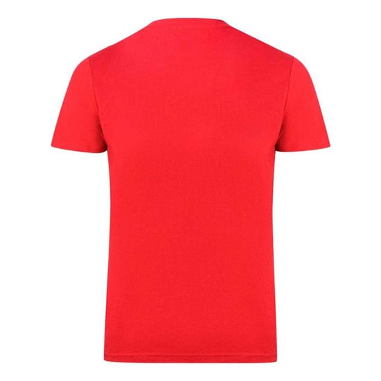 Aquascutum Heren T-shirt met reliëflogo (Rood) - Image 2