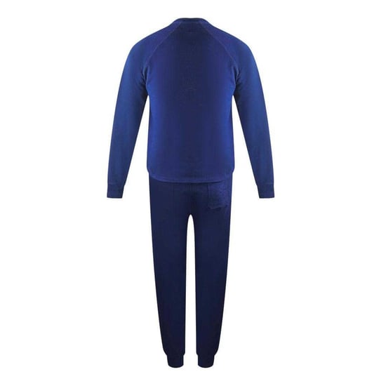 Aquascutum Heren Old School Crew Neck Trainingspak (Marineblauw) - Image 2