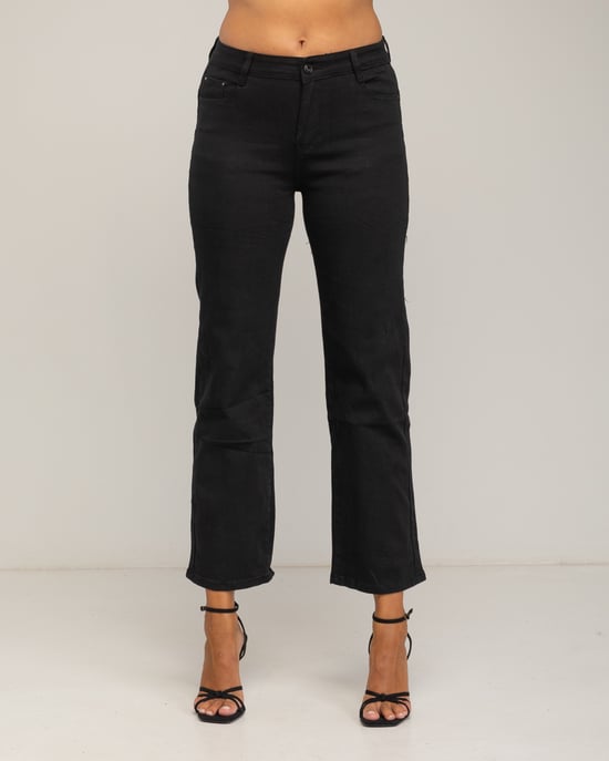 Brede pijpen basic jeans - Image 2