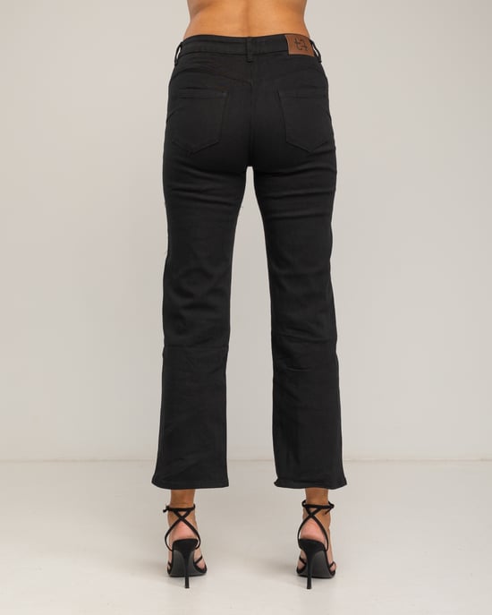 Brede pijpen basic jeans - Image 3