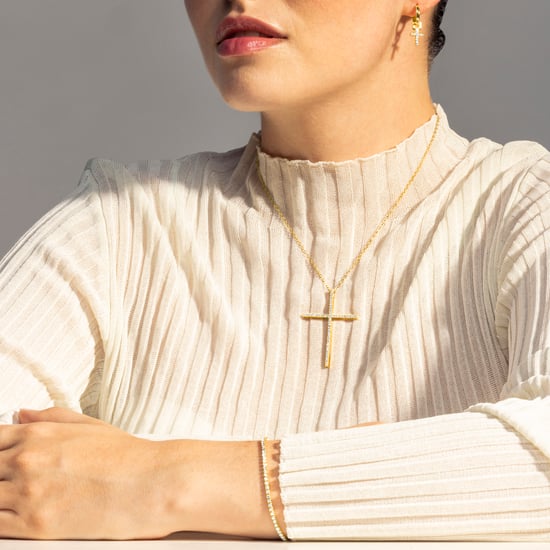 Luxenter Briljant Zirkonia armband afgewerkt in 18K geel goud - Kayla - Image 2