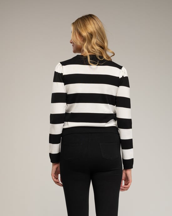 Gebreide trui met een ronde hals - Image 2