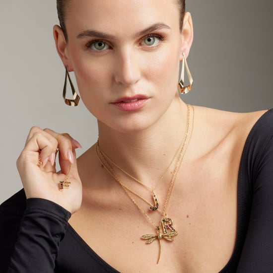 Luxeketting met glanzende 18K gouden afwerking Zirkonia - Kual - Image 2