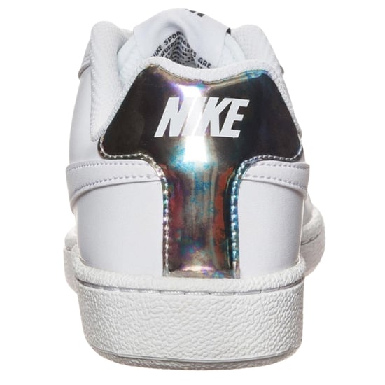 Nike Court Royale Zilveren Witte Sneakers Met Hak - Image 4