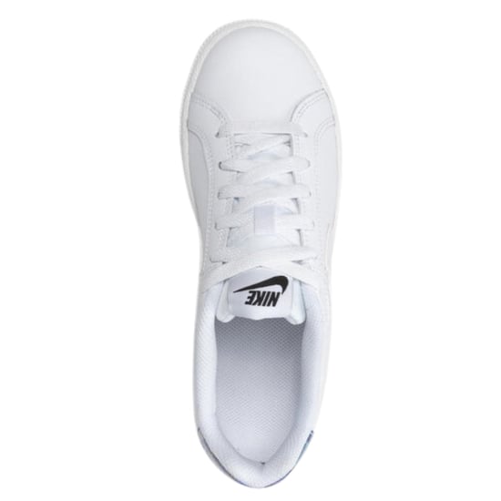 Nike Court Royale Zilveren Witte Sneakers Met Hak - Image 5