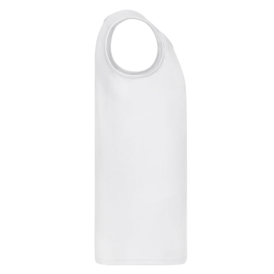 Fruit of the Loom Unisex Adult Valueweight Athletic Tank Top (Wit) - Image 3