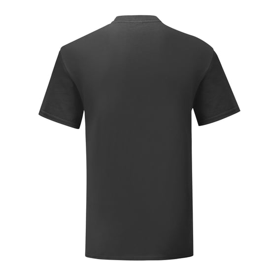 Fruit of the Loom Unisex volwassen iconisch T-shirt (Zwart) - Image 2