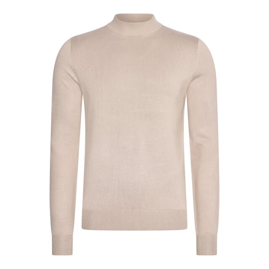 Mario Russo Sweaters Turtle Neck Trui Plaza Taupe Beige - Image 1