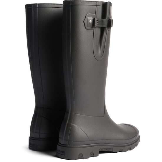 Hunter Field Downpour Laars Rubber Dames Zwarte Wellington Boots - Image 2