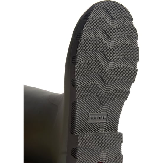Hunter Field Downpour Boot Rubber Dames Donkergroen/Zwart Wellingtonlaarzen - Image 3