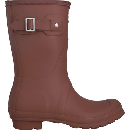 Hunter Original Korte Rubberlaarzen Dames Merlot Wellington Boots - Image 4
