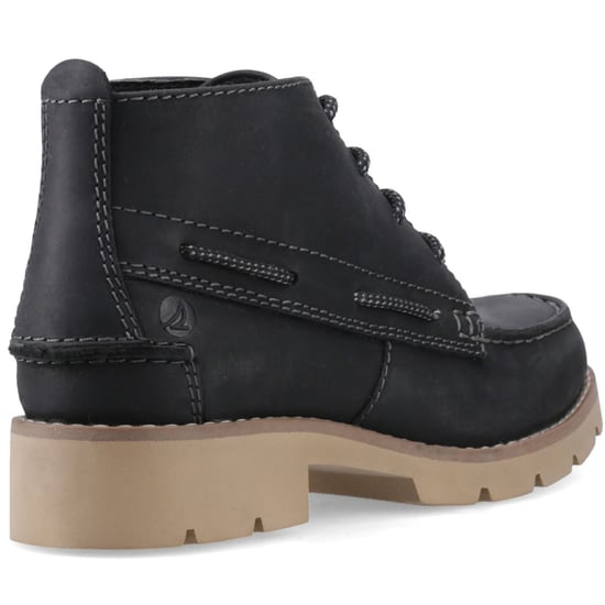 Sperry Savanna Leren Dames Zwarte Laarzen - Image 2