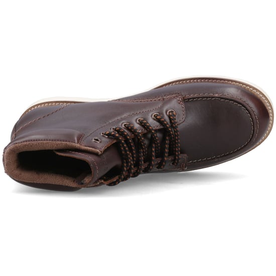 Sperry Boston Leren Heren Chocolade Enkellaarzen - Image 4