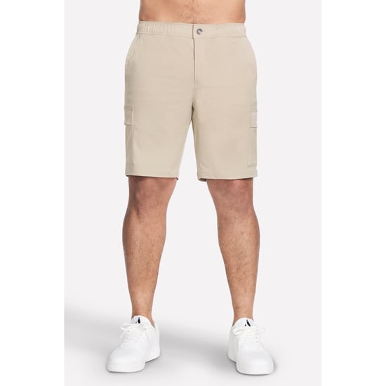 Skechers Performance Downtown Cargo 9 Inch Korte Polyester Mannen Natuurlijke Knie-lange Shorts - Image 1
