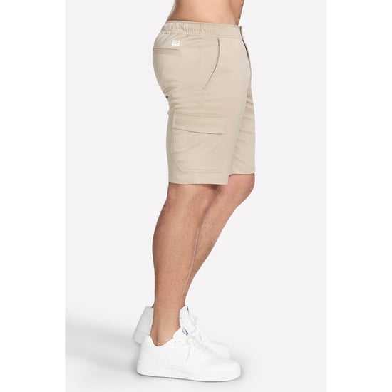 Skechers Performance Downtown Cargo 9 Inch Korte Polyester Mannen Natuurlijke Knie-lange Shorts - Image 3