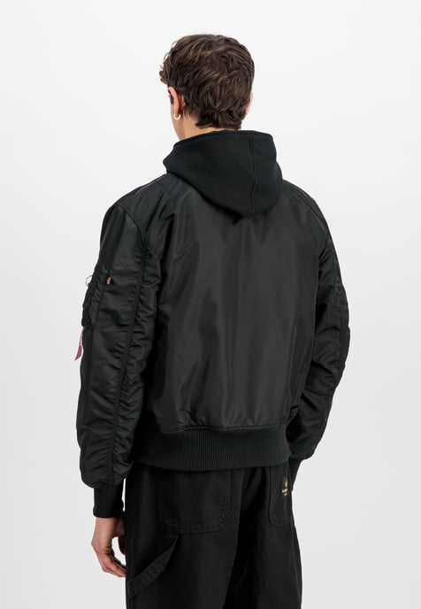 MA-1 D-Tec Sleeve Embroidery Bomber Jacket - Image 3