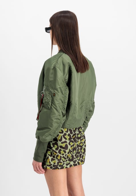 Waisted MA-1 Bomber Jacket Women - Image 3