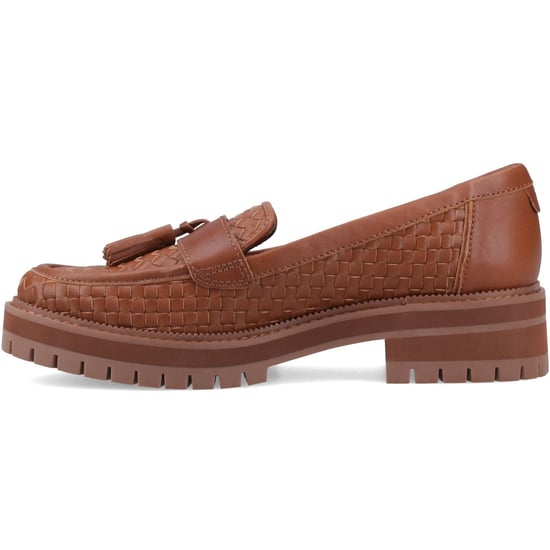 TOMS Cara Geweven Dames Amber Bruine Instappers - Image 3