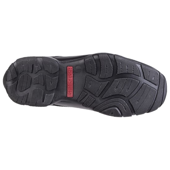 Hush Puppies Vincente Senior Leer Jongens Zwarte Loafers - Image 4