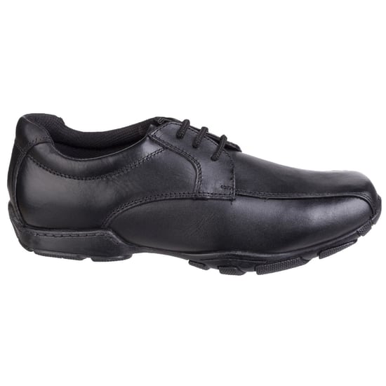Hush Puppies Vincente Senior Leer Jongens Zwarte Loafers - Image 5