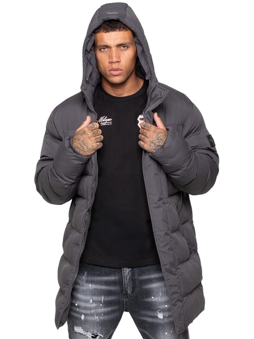 Enzo Milano | Heren Longline Puffermantel - Image 2