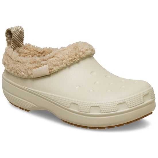 Crocs Classic Lined Shorty Thermoplastische Heren Sandstone Slippers - Image 1
