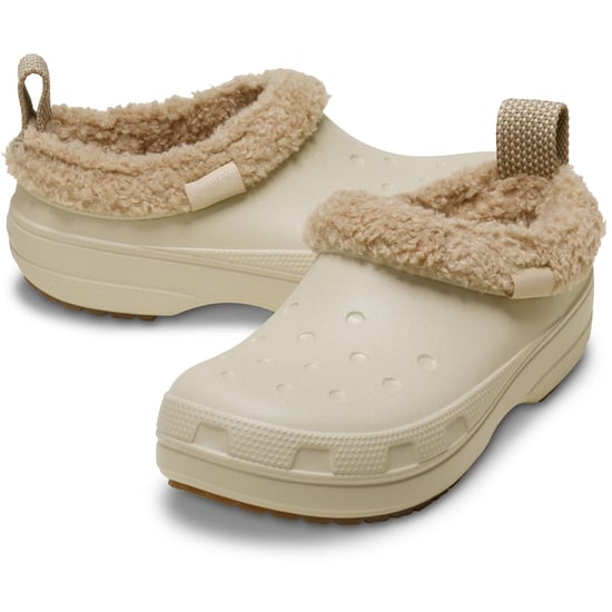 Crocs Classic Lined Shorty Thermoplastische Heren Sandstone Slippers - Image 3