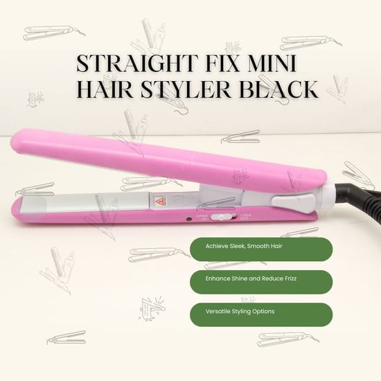 GO & GLIDE MINI HAIRSTRAIGHTER PINK - Image 3